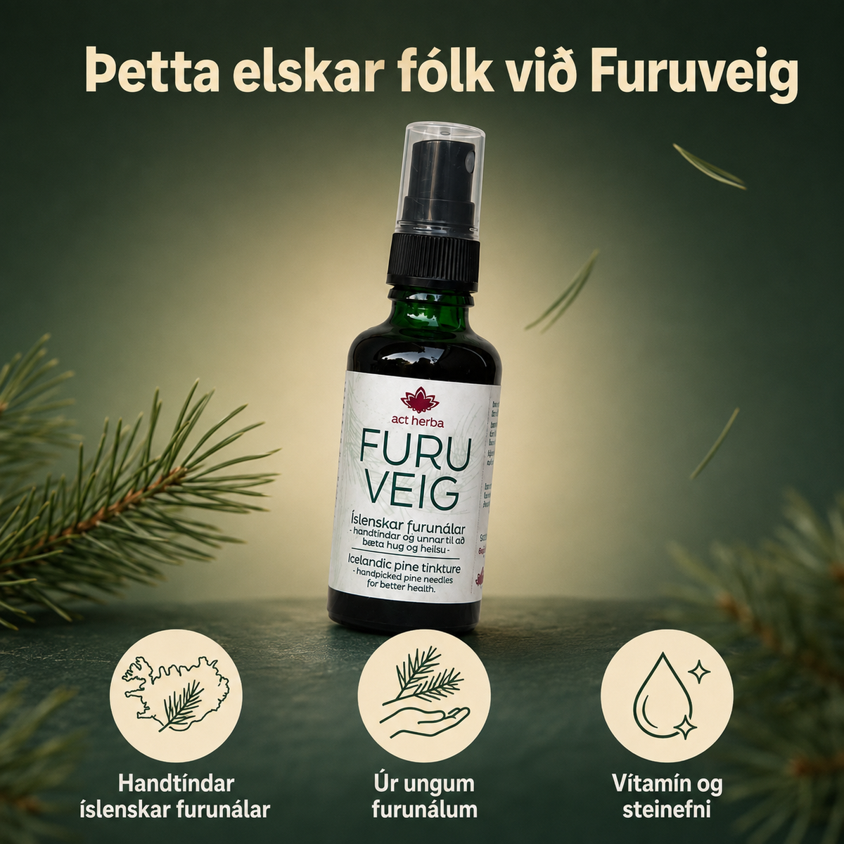 Furuveig munnsprey